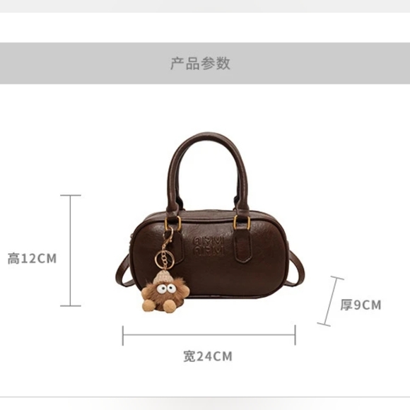 Brand New Small Women Faux  Leather Crossbody Shoulder Handbag - Picture 5 of 5